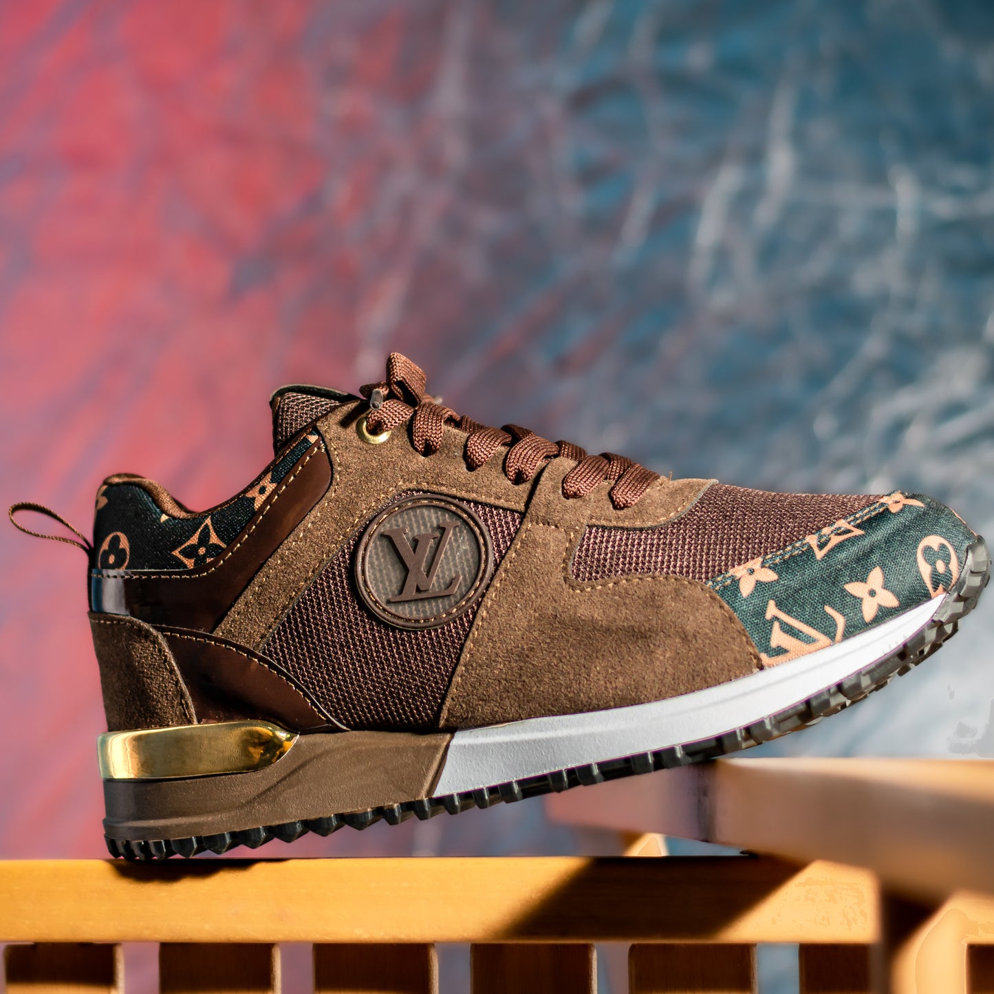 TENIS LOUIS VUITTON RUN AWAY DISEÑO FEMENINO