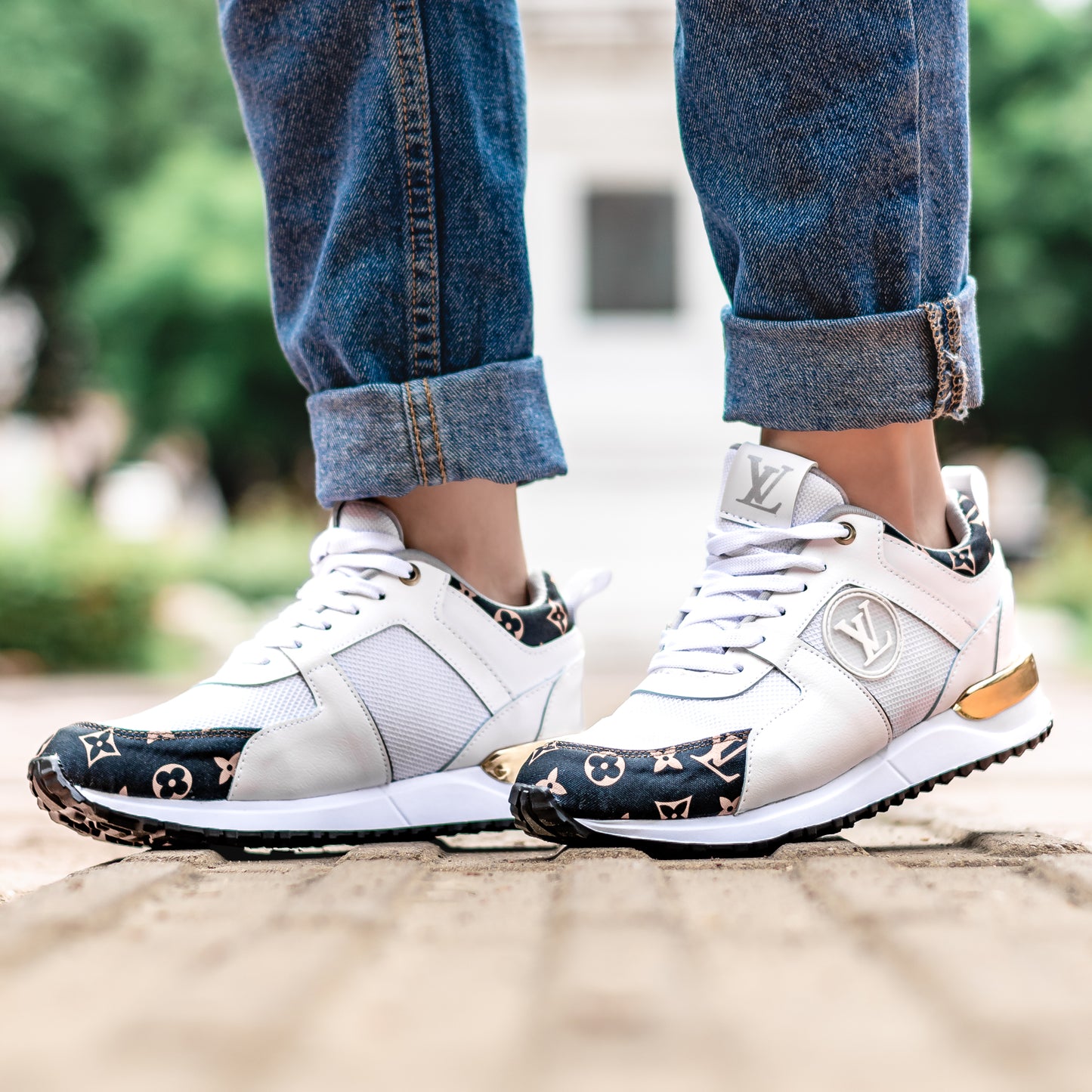 TENIS LOUIS VUITTON RUN AWAY DISEÑO FEMENINO