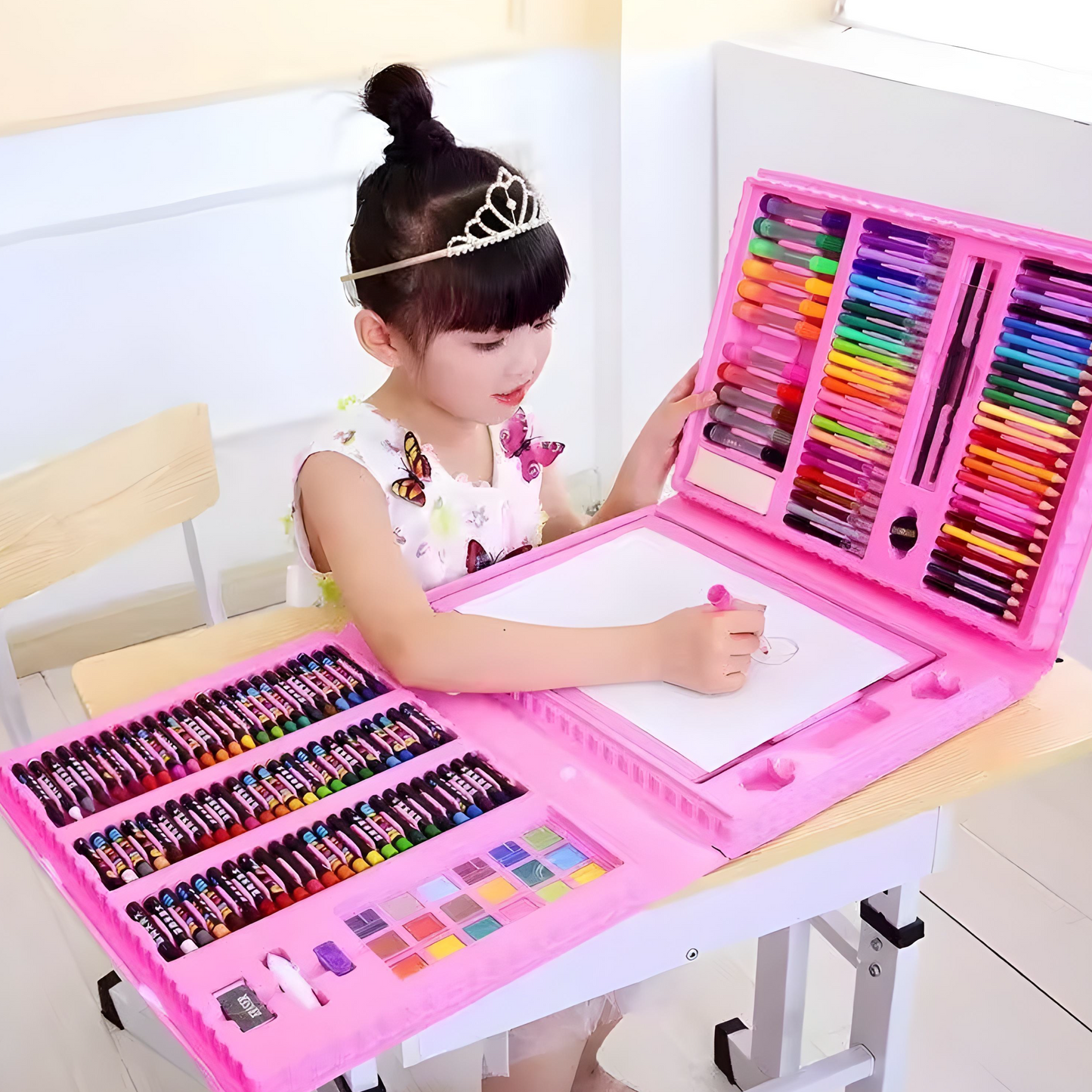 COMBO KIT DE ARTE + TABLET LCD 10"