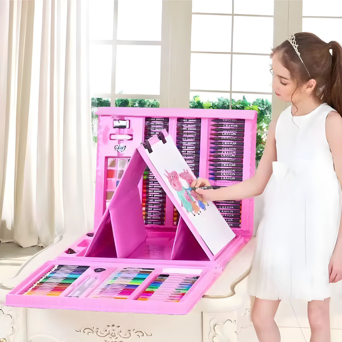 COMBO KIT DE ARTE + TABLET LCD 10"